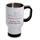 Melegentartó fém bögre saját képpel szöveggel