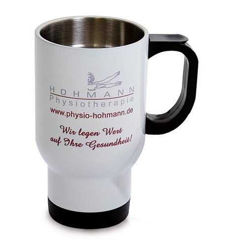 Melegentartó fém bögre saját képpel szöveggel