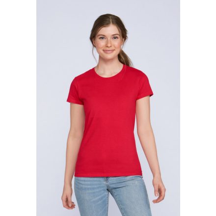 Gildan Premium Cotton Ring Spun - Női, környakú