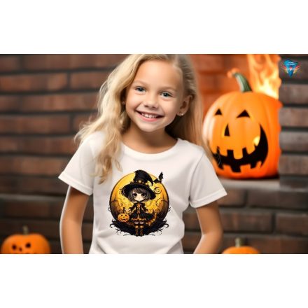 Halloween mintás lányos póló #006