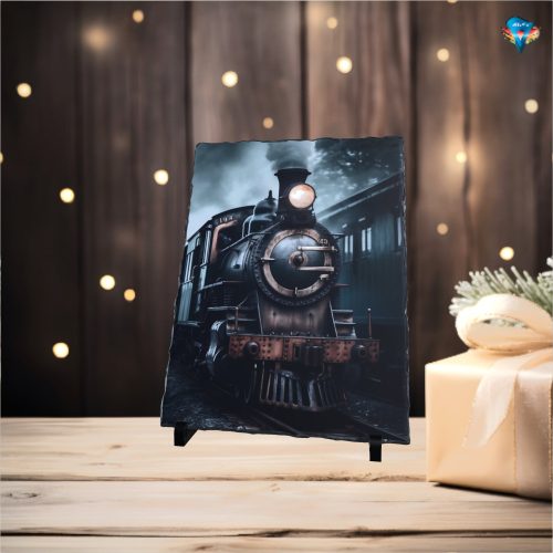 Karácsonyi kőlap - dísz 15x20cm  #010