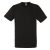 Fruit Of The Loom Heavy Cotton - unisex környakú póló, fekete