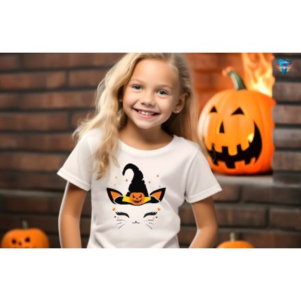 Halloween mintás lányos póló #013