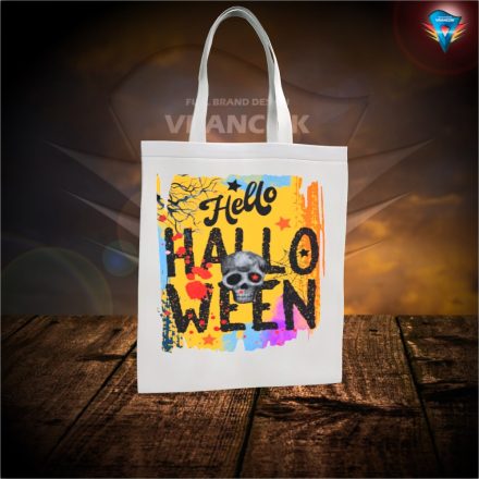Halloween mintás bevásárló táska #004