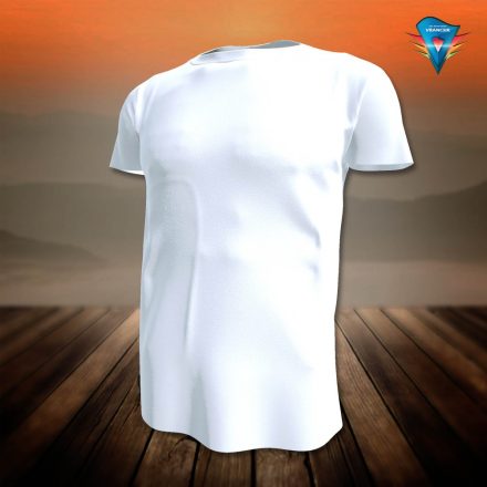 Unisex fehér póló saját képpel szöveggel - Gildan