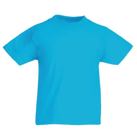 Fruit Of The Loom Classic Valueweight - gyerek, környakú királykék