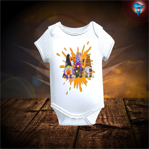 Halloween mintás baba rugi #001