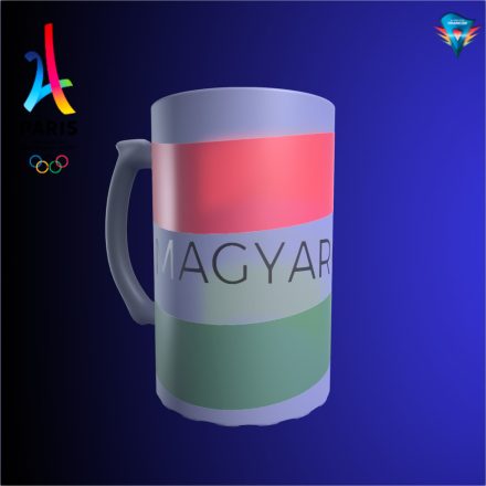 HAJRÁ MAGYAROK - Szatén korsó  500ml #02