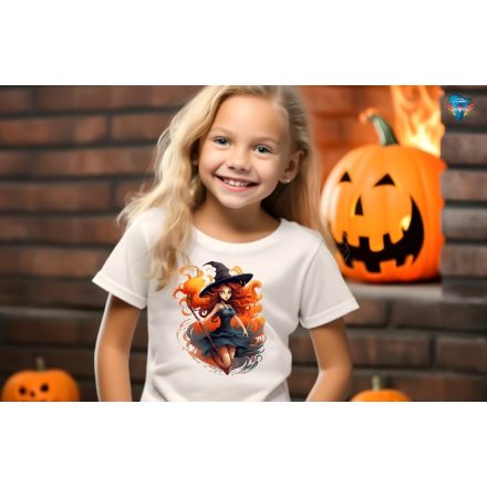 Halloween mintás lányos póló #002